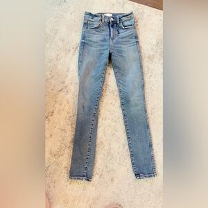Zara Light Blue Skinny Jeans